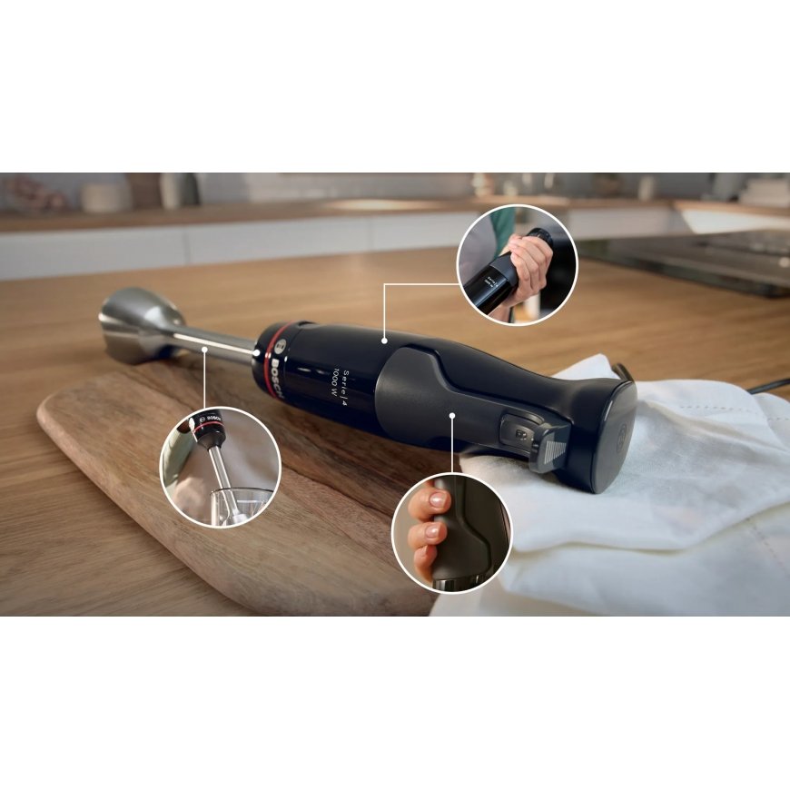 Bosch Serie 4 MSM4B623 blender 0.6 L Immersion blender 1000 W Anthracite, Transparent – 3