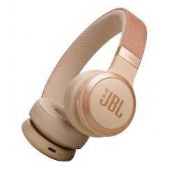 JBL Live 670NC Гарнитура Беспроводной Оголовье Calls/Music Bluetooth Песочный