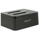 DeLOCK 62661 HDD/SSD dokstacija USB 3.2 Gen 1 (3.1 Gen 1) Type-B Melns