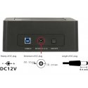 DeLOCK 62661 storage drive docking station USB 3.2 Gen 1 (3.1 Gen 1) Type-B Black