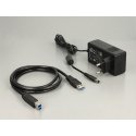 DeLOCK 62661 док-станция для накопителей USB 3.2 Gen 1 (3.1 Gen 1) Type-B Черный