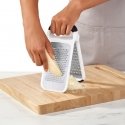 OXO 11216000 Flat grater Black, Stainless steel, White