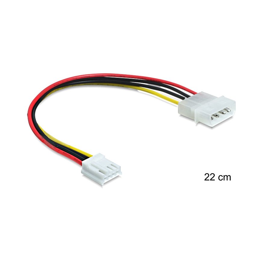 DeLOCK 83184 vidinis maitinimo kabelis 0,22 m