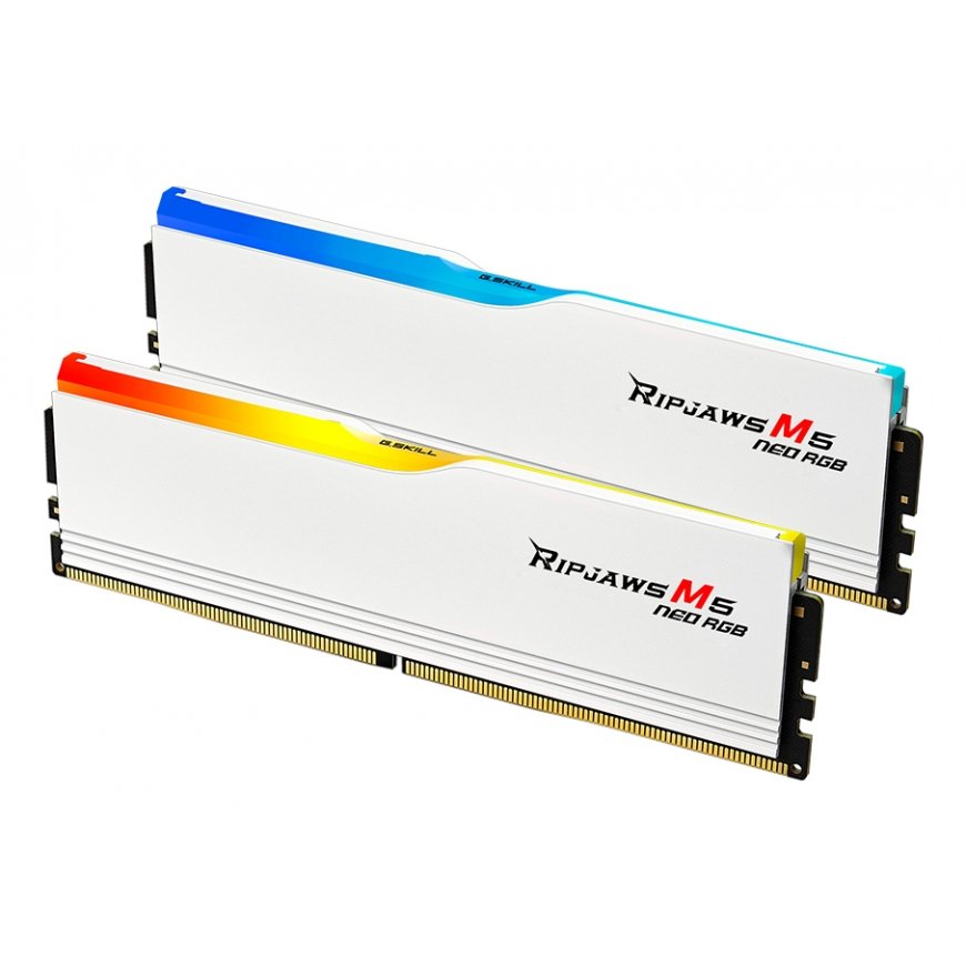 G.Skill Ripjaws M5 RGB F5-6000J3636F16GX2-RM5NRW muistimoduuli 32 GB 2 x 16 GB DDR5 288-pin DIMM
