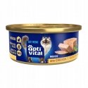 OptiVital mini kārba - Garšīgs putriņa pieaugušiem kaķiem ar tītara gaļu 85g OptiVital mini kārba - Garšīgs putriņa pieaugušiem kaķiem ar tītara gaļu 85g