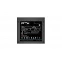 DeepCool PF700 barošanas avotu vienība 700 W 20+4 pin ATX ATX Melns DeepCool PF700 barošanas avotu vienība 700 W 20+4 pin ATX ATX Melns