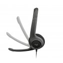 Logitech 981-000406 kõrvaklapid ja peakomplekt Kõrvaklapp Juhtmega ühendatud Peavõru Kontor/kõnekesk Logitech 981-000406 kõrvaklapid ja peakomplekt Kõrvaklapp Juhtmega ühendatud Peavõru Kontor/kõnekesk