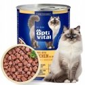 OptiVital konserve - täisväärtuslik toit täiskasvanud kassidele. Veiseliha kastmes 415g OptiVital konserve - täisväärtuslik toit täiskasvanud kassidele. Veiseliha kastmes 415g