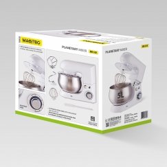 Planetaarisekoitin MAESTRO MR-559, kulho 5,0 l, 2000 W, valkoinen