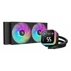 DeepCool LQ240 Procesorius Aušinimo skysčiu rinkinys 12 cm Juoda 1 vnt