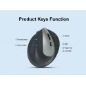 Equip Ergonomic Dual Mode Wireless mouse, Rechargeable Equip Ergonomic Dual Mode Wireless mouse, Rechargeable