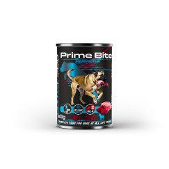 PRIME BITE Monoprotein Kitsepeetusega peet - märg koeratoit - 400g