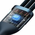 Baseus CASS030003 USB кабель 1,2 m USB A USB C/Micro USB-A/Lightning Синий Baseus CASS030003 USB кабель 1,2 m USB A USB C/Micro USB-A/Lightning Синий