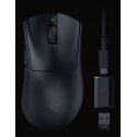 Razer DeathAdder V3 HyperSpeed pele Speļu Labā roka RF Wireless + USB Type-C Optisks 26000 DPI Razer DeathAdder V3 HyperSpeed pele Speļu Labā roka RF Wireless + USB Type-C Optisks 26000 DPI