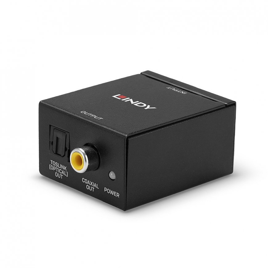 Lindy Phono to TosLink (Optical) and Coaxial ADC – 5