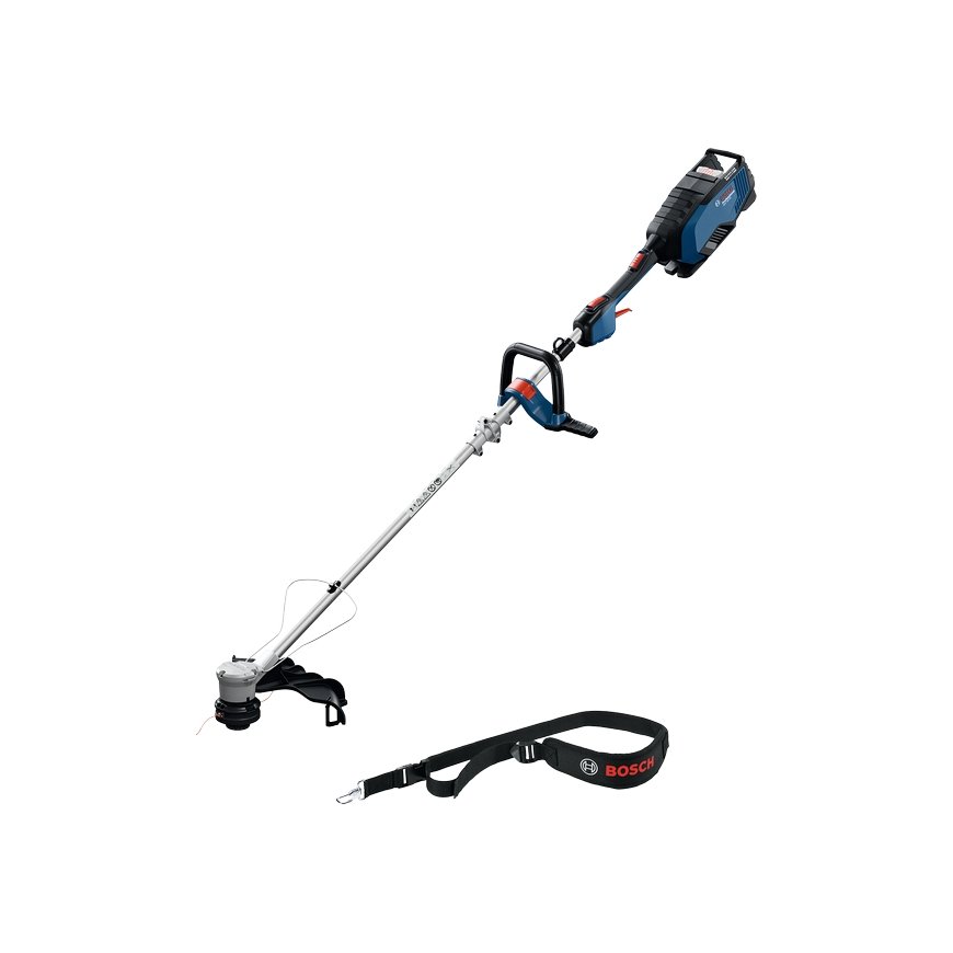 Bosch 0 600 8D0 200 võsalõikur ja jõhvtrimmer 40 cm Patarei Must, Sinine – 2