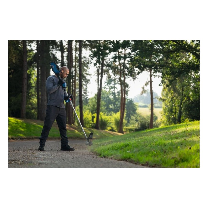 Bosch 0 600 8D0 200 brush cutter/string trimmer 40 cm Battery Black, Blue – 5