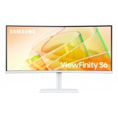 Samsung S65TC computer monitor 86.4 cm (34") 3440 x 1440 pixels UltraWide Quad HD LED White