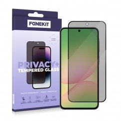 FoneKit Privacy+ Full Cover grūdintas stiklas, Samsung Galaxy A36