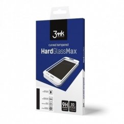 3MK HARDGLASSMAX IPHONE X BLACK mobile phone screen/back protector Clear screen protector Apple 1 pc(s)