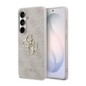 Guess PU 4G Metal Logo Case for Samsung Galaxy S26 Pink