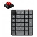 Keychron K0 Max QMK numbritega klahvistik Universaalne Bluetooth/USB/RF Wireless Must, Hall Keychron K0 Max QMK numbritega klahvistik Universaalne Bluetooth/USB/RF Wireless Must, Hall