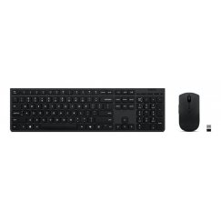 Lenovo 4X31R64345 keyboard Mouse included Office RF Wireless + Bluetooth Finnish, Swedish Black