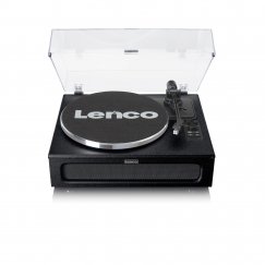 Lenco LS-430BK аудио проигрыватель Аудио проигрыватель с ременным приводом Черный