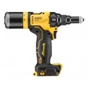 DeWALT DCF403NT-XJ Elektrinis kniedijimo įrankis Juoda, Geltona 2.4,3.2,4,4.8 mm 10000 kN DeWALT DCF403NT-XJ Elektrinis kniedijimo įrankis Juoda, Geltona 2.4,3.2,4,4.8 mm 10000 kN
