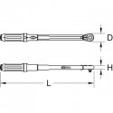 Динамометрический ключ KS Tools 1/2 COMPETITION, 20-200 Нм Динамометрический ключ KS Tools 1/2 COMPETITION, 20-200 Нм