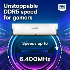 Crucial Pro CP16G64C38U5W atmiņas modulis 16 GB DDR5 6400 MT/s 288-pin DIMM