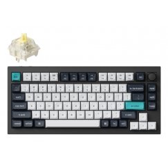 Keychron Q1 Max keyboard Gaming USB + RF Wireless + Bluetooth QWERTY Black, Cyan, Dark Blue, White