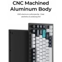 Keychron Q1 Max keyboard Gaming USB + RF Wireless + Bluetooth QWERTY Black, Cyan, Dark Blue, White