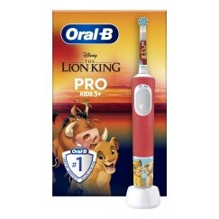 Oral-B Kids VITALITYPROLIONK elektriskā zobubirste Paredzēta bērniem Rotējoša-vibrējoša zobu suka Daudzkrāsains