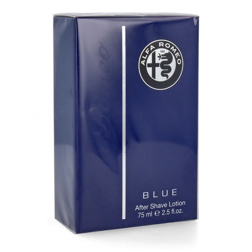 Alfa Romeo, Blue, After-Shave Lotion, 75 ml