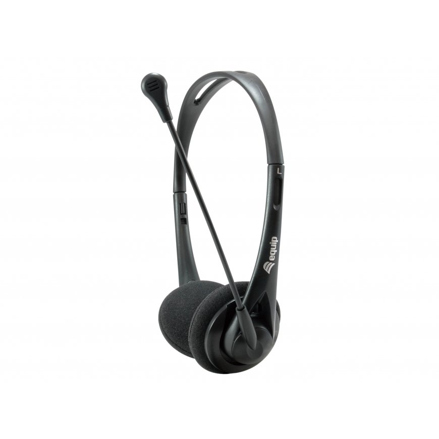Equip Chat Headset Austiņas Vadu Zvani / mūzika Melns