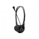 Equip Chat Headset Kuulokkeet Langallinen Pääpanta Puhelut/Musiikki musta Equip Chat Headset Kuulokkeet Langallinen Pääpanta Puhelut/Musiikki musta