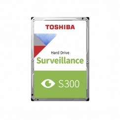 Toshiba S300 Surveillance cietā diska draiveris 4 TB 5400 RPM 128 MB 3.5" Serial ATA III