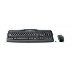 Logitech Wireless Combo MK330 klaviatuur Hiir kaasa arvatud Kontor USB QWERTZ Saksa keel Must