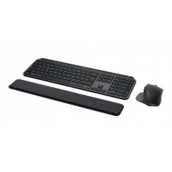 Logitech 920-011606 näppäimistö Sisältää hiiren Office Bluetooth QWERTZ Saksa Grafiitti