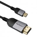 Qoltec 50438 видео кабель адаптер 2 m USB Type-C HDMI Черный Qoltec 50438 видео кабель адаптер 2 m USB Type-C HDMI Черный