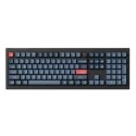 Keychron V6 MAX keyboard Universal RF Wireless + Bluetooth Black, Dark Blue