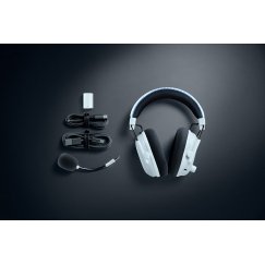 Razer BlackShark V3 Pro Гарнитура Проводной и беспроводной Оголовье Игровой USB тип-A Bluetooth Белый