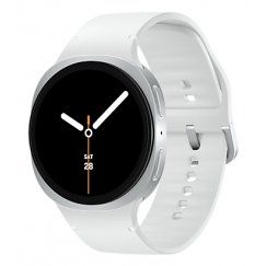 Samsung Galaxy Watch 8 3,81 cm (1.5") AMOLED 44 mm Digitaalne 480 x 480 pikslit Puutetundlik ekraan Hõbe WiFi GPS (satelliit)
