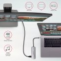 Axagon HMC-HCR3A 3x USB-A+ HDMI+ SD/microSD USB-C 3.2 Gen 1 hub 20cm Langallinen USB 3.2 Gen 1 (3.1 Axagon HMC-HCR3A 3x USB-A+ HDMI+ SD/microSD USB-C 3.2 Gen 1 hub 20cm Langallinen USB 3.2 Gen 1 (3.1