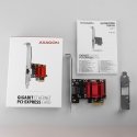Axagon PCEE-GIX võrgukaart Sisemine Ethernet 1000 Mbit/s Axagon PCEE-GIX võrgukaart Sisemine Ethernet 1000 Mbit/s