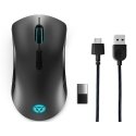 Lenovo Legion M600 Wireless Gaming hiir Mängimine Mõlemakäeline RF Wireless + Bluetooth + USB Type-A Lenovo Legion M600 Wireless Gaming hiir Mängimine Mõlemakäeline RF Wireless + Bluetooth + USB Type-A