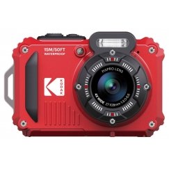 Kodak PIXPRO WPZ2 1/2.3" Kompaktiškas fotoaparatas 16,76 MP BSI CMOS 4608 x 3456 pikseliai Raudona