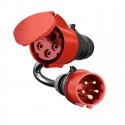 go-e Adapter Gemini flex 22 kW to CEE red 16 A go-e Adapter Gemini flex 22 kW to CEE red 16 A