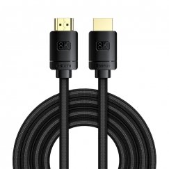 Baseus CAKGQL01 HDMI-kaapeli 3 m HDMI-tyyppi A (vakio) musta, Hopea